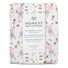 Picture of HonestBaby Fitted Crib Sheets Fits Standard Mattress Bassinet, Mini Prints 100% Organic Cotton Baby Boys, Girls, Unisex, Tutu Cute, One Size