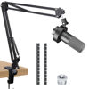 Picture of SUNMON Fifine K688 Boom Arm, Mic Stand Boom Arm Compatible with Fifine K688, Fifine Mic Boom Arm with 3/8" to 5/8" Screw Adapter Clip, Fifine K688 Microphone Stand with Cable Sleeve