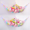 Picture of Basumee Stuffed Animals Net or Hammock with LED Light Hanging Toy Net Hammock for Stuffed Animals Storage Stuff Animals Hammocks for Nursery Kids Room with Remote Control, 8 Kinds of Lights(Pack of 2)