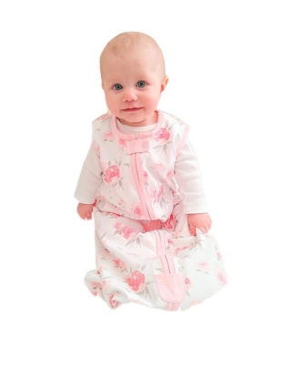 Picture of Baby Sleep Sack 1.0 TOG, Organic Cotton Baby Wearable Blanket with Two-Way Zipper, Swaddle Transition Baby Sleeping Bag, All-Season Sleep Sack for Newborn Infant Toddler Boy Girl, 0-6 Months, 1-Pack