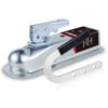 Picture of Straight Trailer Coupler 2" Ball 2" Channel Width 3500 LBSTrailer Tongue Coupler with handle