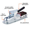 Picture of Straight Trailer Coupler 2" Ball 2" Channel Width 3500 LBSTrailer Tongue Coupler with handle