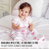 Picture of Baby Sleep Sack 1.0 TOG, Organic Cotton Baby Wearable Blanket with Two-Way Zipper, Swaddle Transition Baby Sleeping Bag, All-Season Sleep Sack for Newborn Infant Toddler Boy Girl