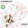 Picture of Baby Sleep Sack 1.0 TOG, Organic Cotton Baby Wearable Blanket with Two-Way Zipper, Swaddle Transition Baby Sleeping Bag, All-Season Sleep Sack for Newborn Infant Toddler Boy Girl, 2-Pack, 6-12 Month