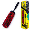 Picture of Clenzee Microfiber Wheel Brush - Soft Non Metallic Wheel Cleaner Brush, Rim Cleaner Brush and Tire Brush Non Bendable - Large Size