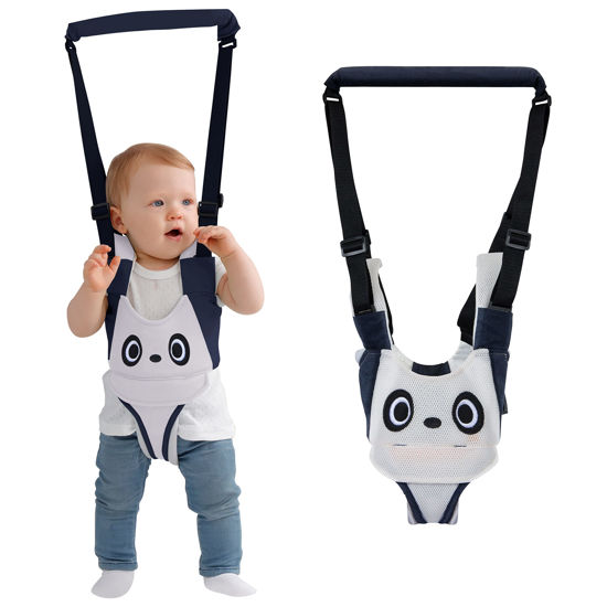 Picture of Watolt Baby Walking Harness - Handheld Kids Walker Helper - Toddler Infant Walker Harness Assistant Belt - Help Baby Walk - Child Learning Walk Support Assist Trainer Tool - for 7-24 Month Old (Panda)