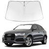 Picture of Proadsy 2024 Upgrade Windshield Sun Shade Custom Fit 2013-2018 Audi Q3 Foldable Front Sunshade Protector Sun Visor Blocks UV Rays Keep Car Cooler