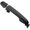 Picture of Exterior Door Handle Compatible with Toyota Camry 2012 2013 2014 2015 2016 2017, for Front Right Passenger Side, Smooth Black