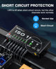 Picture of Mosky Guitar Pedal Power Supply 10 Isolated DC Output, 9V 12V 18V 300mA 500mA Effect Pedal Boards Power Supply with USB Port, Short Circuit Overcurrent Protection