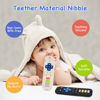 Picture of Hooku 2 Pack Silicone Teethers for Babies 0-6 months, Teething Toys for Babies 6-12 Months, Baby Remote Control Toy, Infant Toys 0-3 months, Sensory Chew Toys, Toddler Newborn Baby Girl Boy Gifts