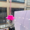 Picture of SPANSEE Pink Disco Ball,Mirror Ornament,Cowboy Hat Accessory, Cute Disco Ball Charm Accessories