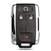 Picture of Key Fob Shell Case Replacement Fits for Chevy Silverado Colorado GMC Canyon Sierra 2014 2015 2016 2017 2018 2019 2020 2021 Keyless Entry Remote Control 4 Button Pad Outer Cover M3N-32337100