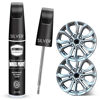Picture of Silver Rim Touch Up Paint - Wheel Repair Kit Curb Rash, Quick And Easy Wheel Scratch Repair, Rim Paint For Car Wheel Repair