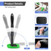 Picture of AstroAI Windshield Cleaner, Microfiber car Window Cleaner with 4 Reusable and Washable Microfiber Pads and Extendable Handle Auto Inside Glass Wiper Kit Green