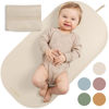 Picture of Beautiful Portable Baby Changing Pad - Wipeable and Easy to Clean Diaper Changing Mat - The Perfect Waterproof Vegan Leather Pad for Traveling