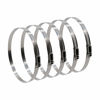Picture of Roadformer 8" Worm Gear Hose Clamp - SAE 128 Size, Full Stainless Steel with 1/2" Band Working Range 144mm -216mm Duct Clamp Pipe Clamp Worm Drive Hose Clamp (5 Pack, 144mm -216mm)
