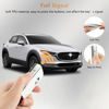 Picture of PIFOOG Car Key Case for Mazda 3 6 CX9 CX5 CX30 MX5 CX50 Accessories TPU Keys Fob Cover Shell Cute Bling Keychain Landyard Full Protection 4 Buttons Girly Women White Silver