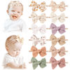 Picture of Niceye Baby Headbands and Hairbands Set - 12 Packs of Stretchy Nylon Handmade Hair Accessories for Newborns, Infants, and Toddler Girls