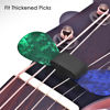 Picture of LinkIdea 6 Pack Rubber Guitar Headstock Pick Holder, Pickholder for Guitar, Bass, Ukulele (Black)