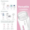 Picture of Wide Neck Breastmilk Collection n Storage Bottle 9oz; Re-markable SureSeal Disc. Compatible with Spectra S2 Spectra S1 Spectra 9 Plus and Compatible with Avent Breastpumps (4 ct 280mL, Bottle Only)