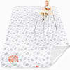 Picture of Large Splat Mat for Under High Chair/Arts/Crafts/Playtime, Moonsea High Chair Mat for Floor Non Slip Waterproof Washable Portable Picnic Splash Mat for Baby, 54X72 Inch - Elephant