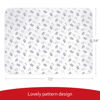 Picture of Large Splat Mat for Under High Chair/Arts/Crafts/Playtime, Moonsea High Chair Mat for Floor Non Slip Waterproof Washable Portable Picnic Splash Mat for Baby, 54X72 Inch - Elephant