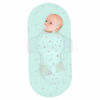Picture of Happiest Baby SNOO Bassinet Fitted Sheet - 100% Organic Cotton Nursery Bedding - Fits SNOO Sleeper Crib Mattress (Teal Galaxy)
