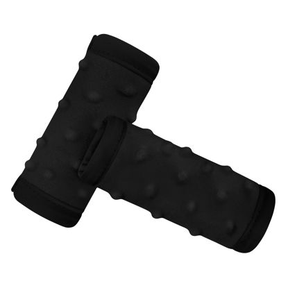 Picture of Pro Goleem Car Seat Strap Covers for Babies Unisex Soft Car Seat Strap Shoulder Pads for All Car Seats, Stroller, Pushcar, Small Size Designed for Newborn, Black