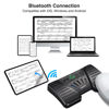 Picture of LEKATO Wireless Page Turner Pedal Bluetooth Music Page Turner Foot Pedal Rechargeable Page Turner Pedal Silent Page Turner Pedal Wireless Page Turner Pedal for Phone and Tablets Page Turning