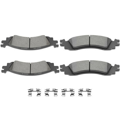 Picture of SCITOO D1158 Front Ceramic Brake Pads Sets Fit For Ford For Explorer 2006-2010,For Ford For Explorer Sport Trac 2007-2010,For Ford For Taurus 2010-2012,For Mercury Mountaineer 2006-2010