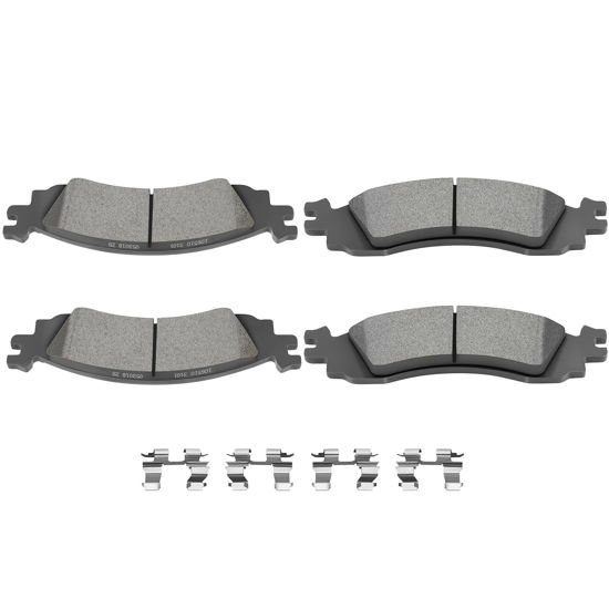 Picture of SCITOO D1158 Front Ceramic Brake Pads Sets Fit For Ford For Explorer 2006-2010,For Ford For Explorer Sport Trac 2007-2010,For Ford For Taurus 2010-2012,For Mercury Mountaineer 2006-2010