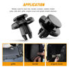 Picture of GOOACC 100Pcs Engine Cowl Bumper Fender Clips Replace Nissan 01553-05323 Mazda L33X13209 Infiniti FX35 FX45 G25 G35 G37 Nissan 2003 -on, with 1PC Fastener Remover