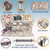 Picture of Shopping Cart Cover for Baby Grocery Cart Cover for Baby boy and Baby Girl, High Chair Cover for Baby and Toddler, Baby Registry Gift - Waterproof - Extra Large - Cotton - Double Sided (Orange)
