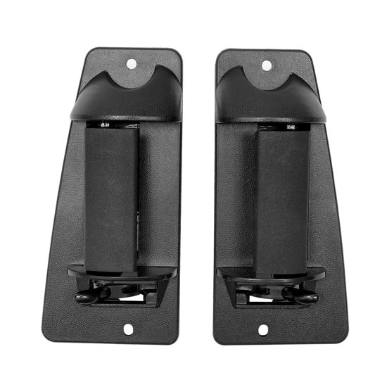 Picture of Metal Exterior Door Handles, Compatible with 1999-2007 Chevy Silverado, GMC Sierra 1500 2500 3500, Extended Cab Rear Outside Left Driver & Right Passgenger Side | Replace# 15758171, 15758172
