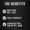 Picture of STA-BIL Full Synthetic 2-Cycle Oil - With Fuel Stabilizer For Up To 12 Months Protection - 1 Gallon Multi-Mix - 50:1/40:1 Mix Ratios - Low Smoke Formula, 2.6 fl. oz. (22403)