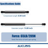 Picture of 95966 SE130P65 13 inch 65lb/289N Gas Strut Shock Lift Support Spring for Leer Camper Shell Truck Topper Cap Canopy Door Window Toolbox Snugtop Replacement Parts, 1015904, Set of 2 by AUCLIDIS