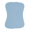 Picture of Arnzion Baby Burp Cloths Baby Burp Set Curved Absorbent and Soft Valuable 4 Pack Double Layers (Blue)