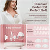 Picture of 14PCS Breast Pump Parts, 10Pack Silicone Duckbill Valve & 4Pack Silicone Diaphragm Compatible with Momcozy M5 Wearable Breastpump, M5 Breast Pumps Replacement Accessories Breastfeeding Essentials Kit