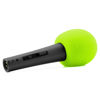 Picture of LEFXMOPHY SM58 Pop Filter，Mic Foam Replacement for Shure SM58 Vocal Microphone Windscreen, Green Noise-cancellation Windsock Cover 3-pack