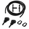 Picture of GZZTORES Windshield Washer Nozzles Kit-Windshield Washer Sprayer Nozzle with 79-Inch Washer Hose and Connectors Replacement for Chrysler Dodge ram