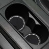 Picture of 2PCS Bling Car Cup Coaster, Universal Vehicle Cup Holder Insert Coaster, 2.75 inch Rhinestone Anti Slip Silicone Car Accessories, Suitable for Most Car Interior, Gift for Women