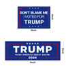 Picture of 10pcs Trump 2024 Stickers,President Donald Trump Take America Back 2024 ，includes both 4" x 6" and 3" x 9" decals，car, truck, bumper, SUV, laptop, computer, wall, window self-adhesive sticker