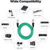 Picture of DREMAKE Audio 50 Foot XLR Cable Snake Cord-3Pin XLR Male to XLR Female Balanced Speaker Cable for Microphone, Stage, Studio Cable - Green