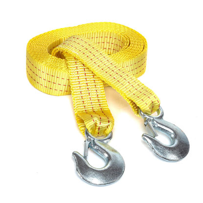 Picture of NEIKO 51005A Heavy-Duty Tow Strap with Hooks, 2 Inches by 20 Feet, Woven Polyester Webbing, and 10,000-Pound Capacity, HD Truck Recovery Strap and ATV Tow Strap, Tow Rope for Vehicles