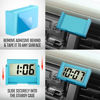 Picture of Betus Car Dashboard Digital Clock - Vehicle Adhesive Clock with Jumbo LCD Time & Day Display - Mini Automotive Stick On Watch for Car Truck Dashboard & Air Vent