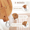 Picture of Baby Mobile Rotary Music Box Imitation Wood with Rotating Hook Crib Mobile Motor