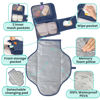 Picture of Portable Changing Pad for Baby, Travel Diaper Changing Pad for Newborn, Large Waterproof Baby Changing Mat, Foldable & Detachable Diaper Changing Station with Baby Wipes Pockets, Baby Stuff by Pillani