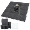 Picture of TroyStudio Thick Sound Absorbing Interlocking Floor Mats, 16 Pcs 11x 11 x 0.4 inches High Density Piano Carpet Drum Rug, Non-Slip Anti Vibration Soundproof Pads Acoustic Blankets for Music Studio M
