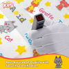 Picture of KIIS Disposable Baby Bibs for Baby Boys and Girls - Individually Packaged - Hygienic, Soft and Leakproof (20 PCS) (Giraffe)