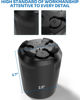 Picture of JOYTUTUS Coin Holder for Car, High Capacity Coin Holder, Universal Car Coin Holder for Cup Holder, Change Holder Fit for Most Car Trucks, Sort Penny, Quarter, Dime, Nickels (Black, 2Pack)